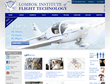 Tablet Screenshot of liftflightacademy.com